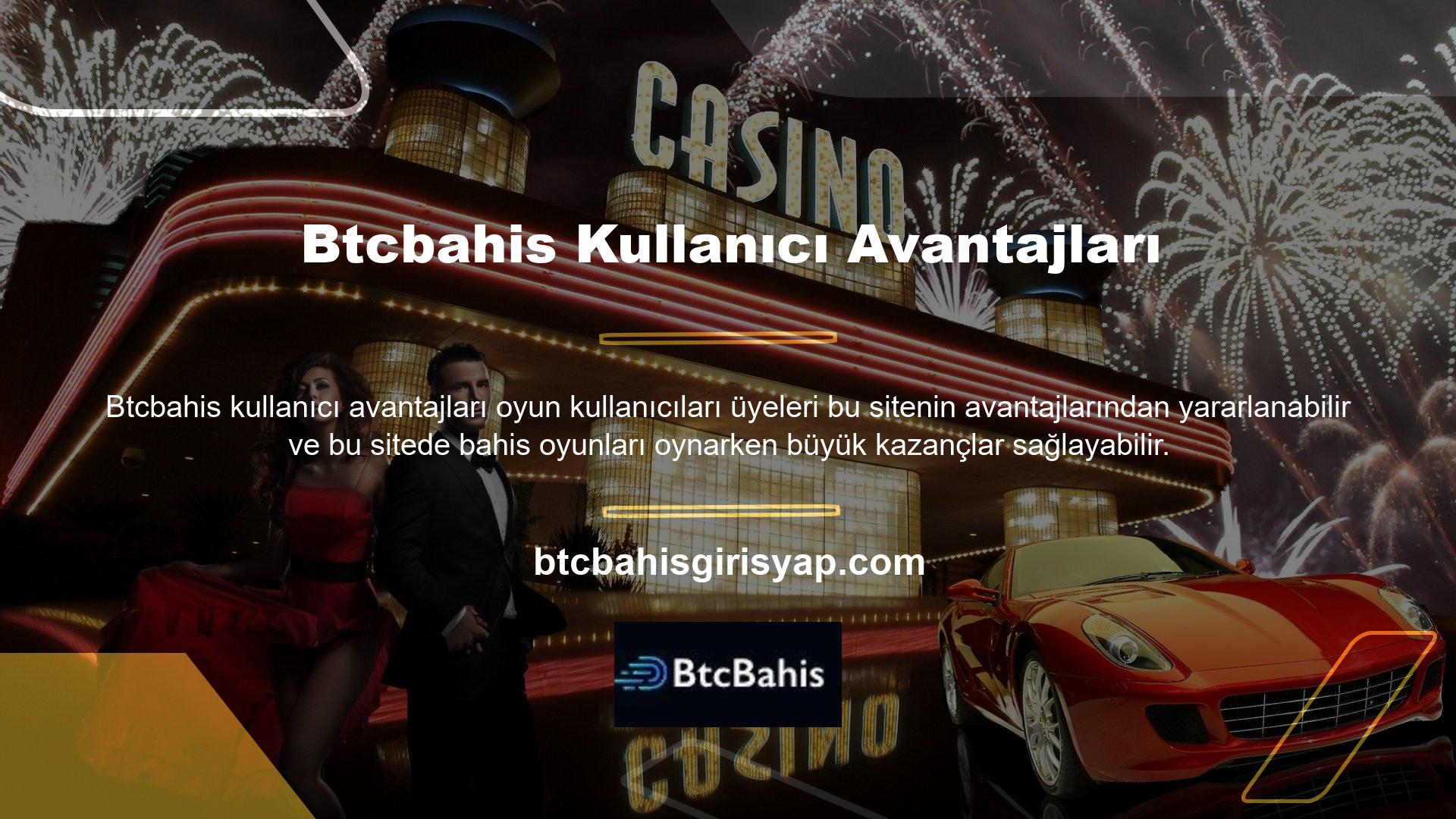 Bahis sitelerinin oynadığı oyunları oynadığınızda, site size oyunun sonucunu öğrenmeden size birçok özel teklif ve avantaj sunabilir