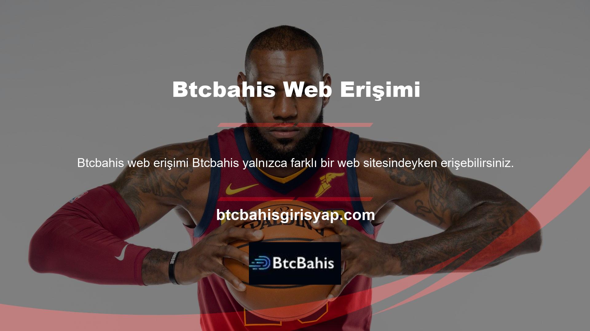 Btcbahis online casino oynar, ancak sadece bölgelerindeki bir web sitesinde spor bulabilirler
